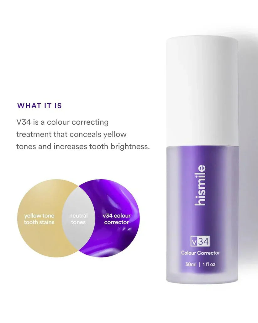 Hismile v34 Serum, Teeth Colour Corrector