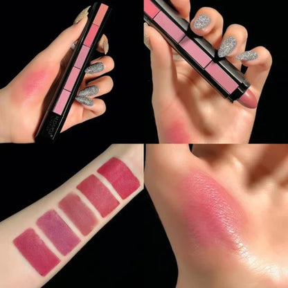 HUDA Matte Finish 5 in 1 Lipstick