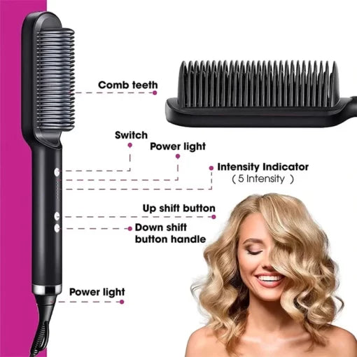 2-IN-1 HAIR STYLING BRUSH